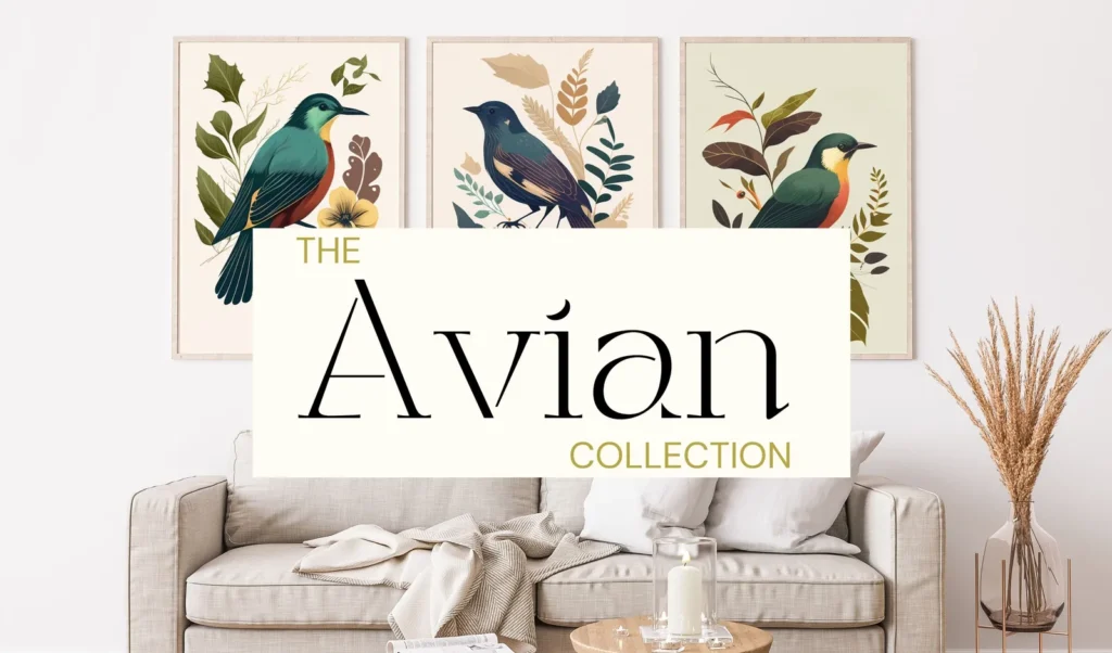 Avian Collection brand identity