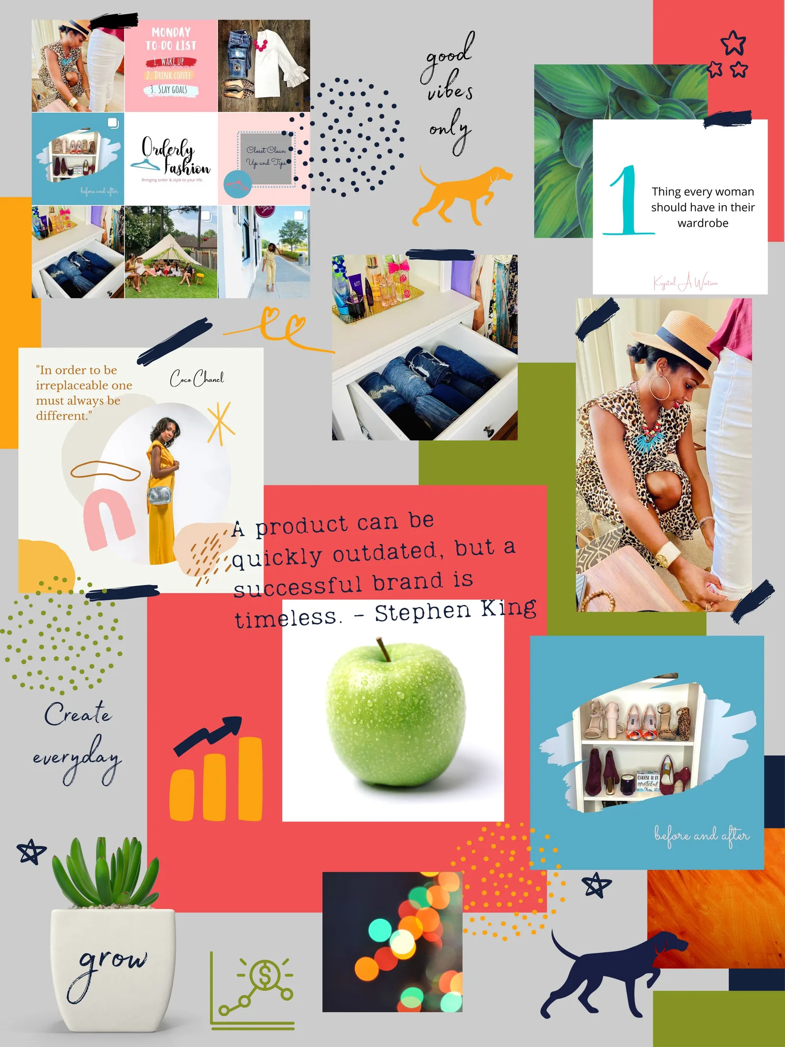 Instagram puzzle layout