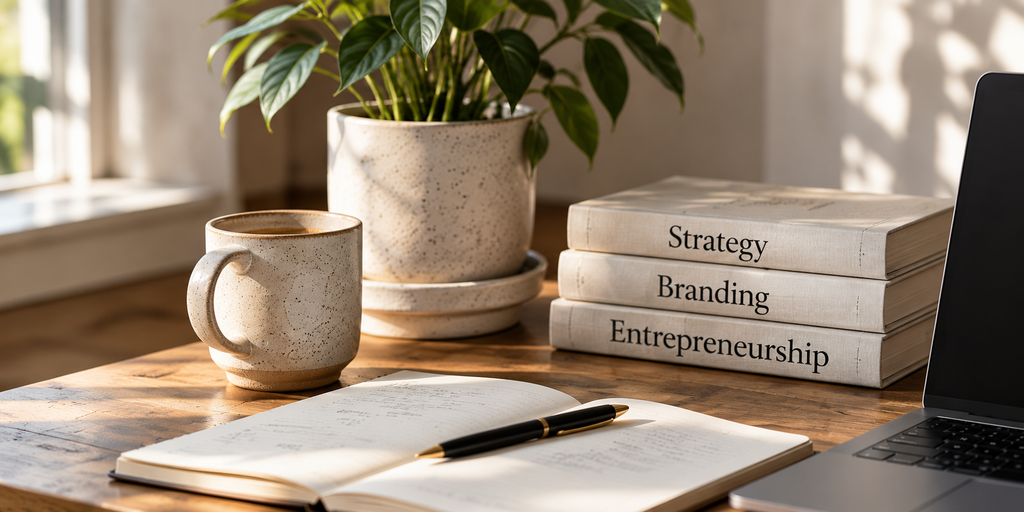 A thoughtful workspace for brand strategy and creative direction